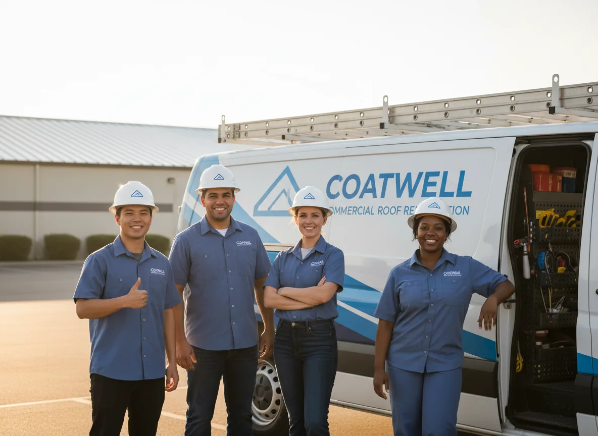 Commercial roof coating company in Copeland, KS